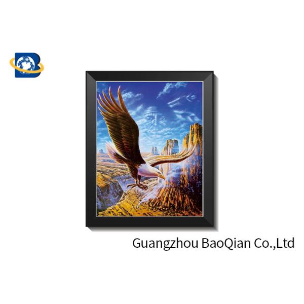 0.76mm Thickness 3D Lenticular Poster For Holiday Decoration And Gift