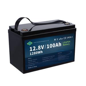 4S1P Electric Boat Lithium Battery 12.8V 100Ah Waterproof Durable
