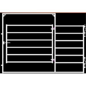 2.1x1.8m Australia standard farm gate fence/livestock panels Farmgate