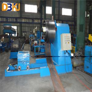 Quality GI GL PPGI PPGL Door Frame Roll Forming Machine With 5 Tons Hydraulic Decoiler for sale