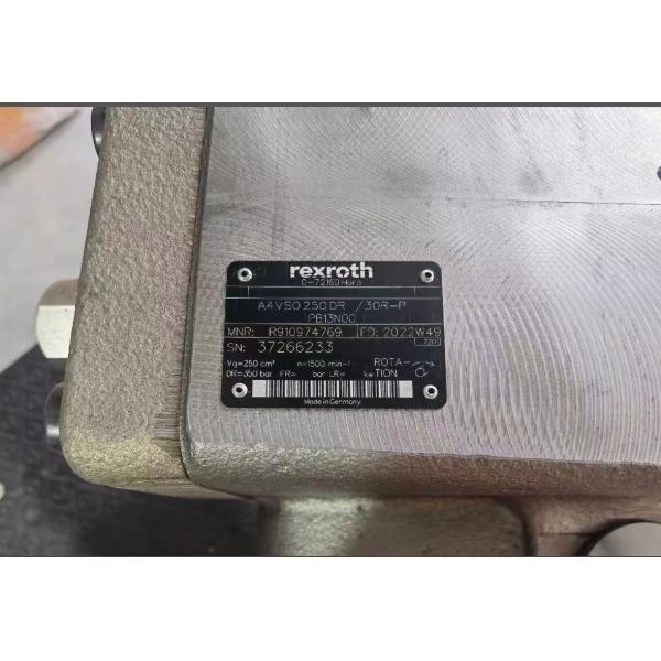 Buy Rexroth A4VSO250 Hydraulic Piston Pump 1500-2700 rpm ISO9001 at wholesale prices