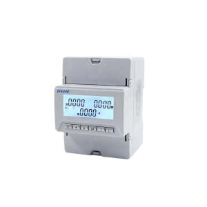 China Din-Rail Three Phase Digital Power Meter Current Meter With LCD screen on sale China Din-Rail Three Phase Digital Power Meter Current Meter With LCD screen on sale