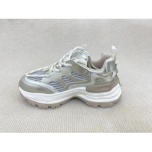 China Golden Women Sneakers Authentic Leather Women'S Lace Up Sneakers on sale