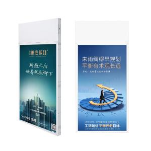 Quality 2025 New Technology Transparent Lcd Screen Window Displays With Hanging Double Sided OEM ultra Thin Led Advertising Display for sale