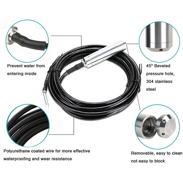 Light Industry Water Tank Spare Parts Single Axle Water Level Pressure Sensor