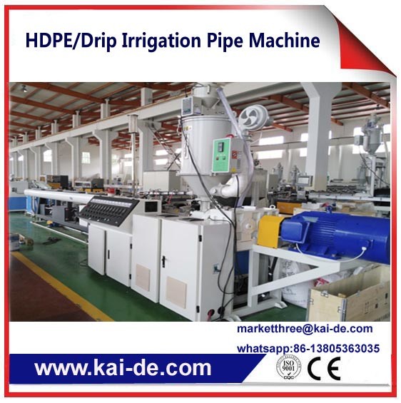 Buy Plastic pipe extrusion machine for irrigation hose KAIDE at wholesale prices