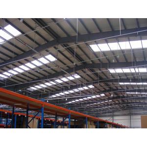 Prefabricated Logistic Structure Steel Warehouse H Beam Wind Resistance