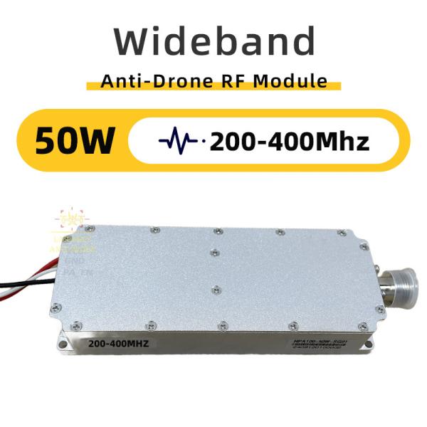 Buy 50W Anti-FPV Module 200–400MHz | Customizable Frequency UAV & FPV Jammer | High-Power Drone Signal Suppression, Compact Design, Efficient Heat Dissipation for Anti-Drone Systems at wholesale prices