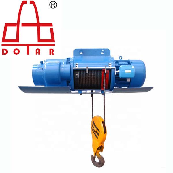 Buy 20T CD1 Electric Hoist Electric Wire Rope Hoist With Trolley at wholesale prices