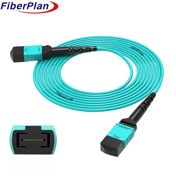 FTTH FTTB FTTX Network MPO MTP Fiber Optic Loopback Low Insertion Loss Om3 Fiber
