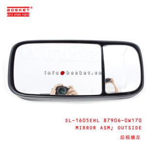SL-1605EHL 87906-0W170 HINO 300 Outside Mirror Assembly