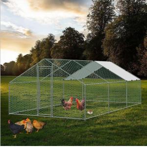 Waterproof Galvanized Steel Tube OEM Chicken Run Kennel