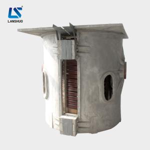 100kg Aluminum Can Electromagnetic Crucible Furnace Machine Induction Metal