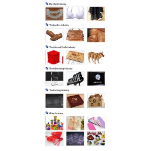 Cylindrical 100W CO2 Laser Cutting Engraving Machine