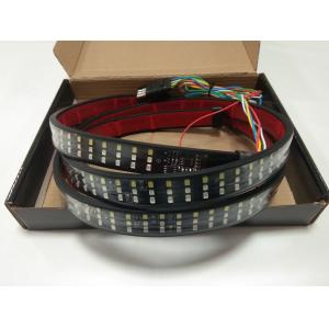 Tricolor Three Row Pickup Tail Lights With 60 "150cm Turn Signal Streamer