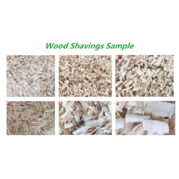 wood shaving machine shavings making full production line with drying, bagging