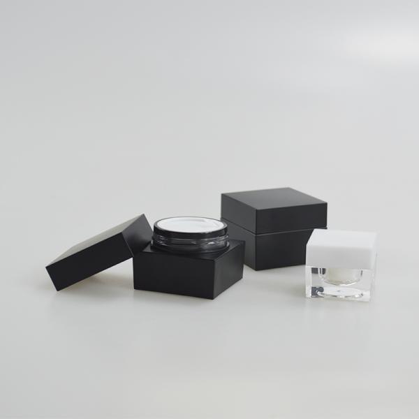 5g 10g Square Acrylic Jar Cosmetic Jar Square Shape Container for OEM/ODM