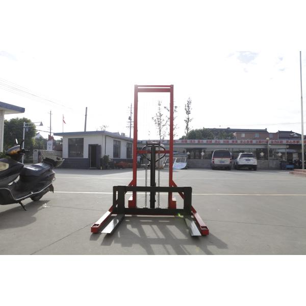 Garment Shops 1T 3T 1.6 Meters Hand Lift Stacker Height Truck Manual