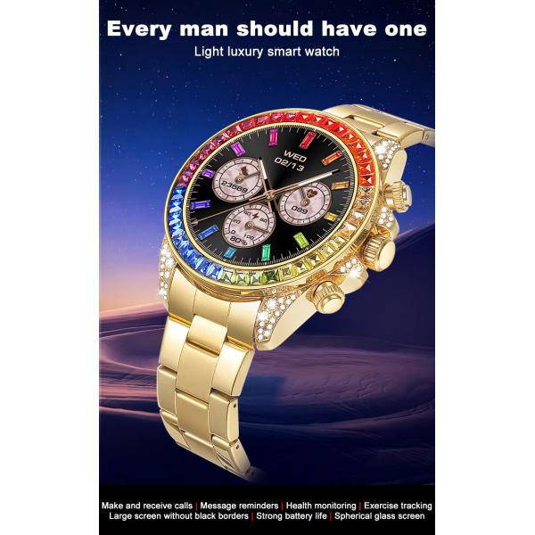 Amoled Round Rugged Waterproof Outdoor Smartwatch Contactless R1 Pro