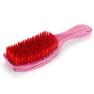 Customized Logo Abeis Long Handle 100% Boar Bristle Curved Men'S Wave Brush 360