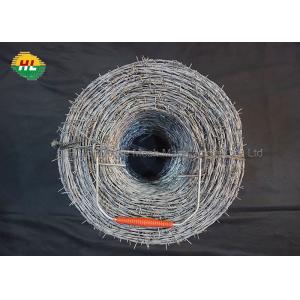 High Tensile 15BWG Galvanized Barbed Wire Fence Roll 200m Coil