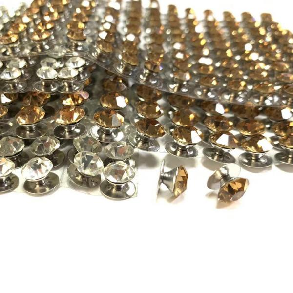 2021 wholesale glass stone jeans rivet LTC rhinestone strass rivet for leather