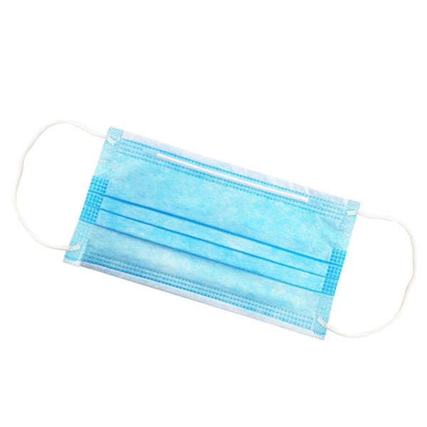 Buy Blue Disposable Dust Masks With Adjustable Nosepiece , Earloop Medical Mask at wholesale prices