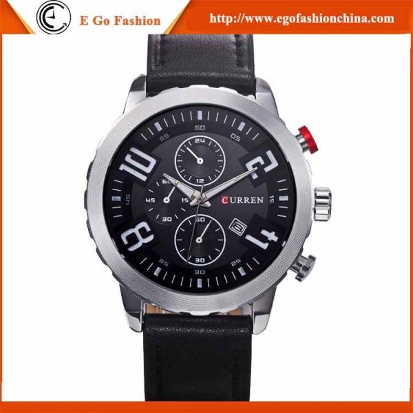 Buy E Go Fashion Watch Business Watch Men's Quartz Watch Genuine Leather Watches Sport Watch at wholesale prices