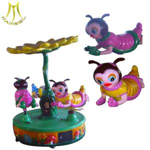 Hansel high quality carousel honeybee rides in amusement park