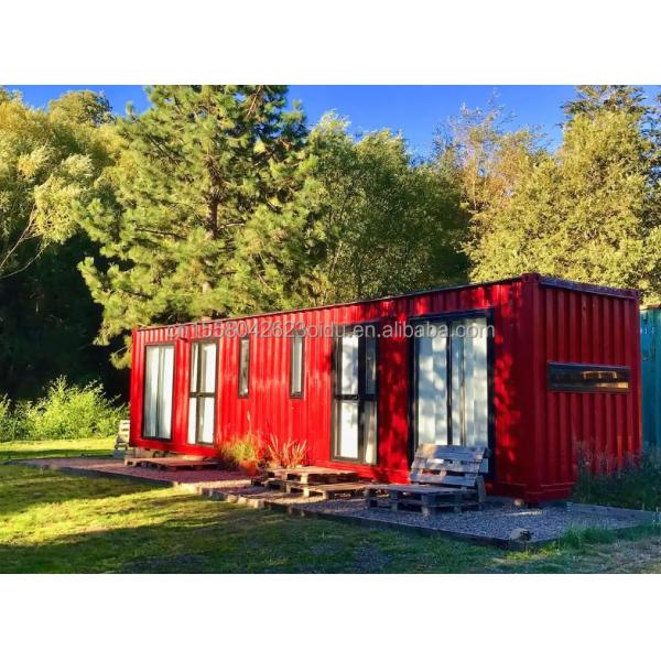 Outdoor 40Ft 20Ft Prefab Expandable Container Home Portable 2-5 Bedroom Prefabricated Shipping House Shop Mobile Granny Flat