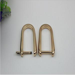 China Guangzhou decoration accessories zinc alloy hardware bag d ring buckle 20MM on sale