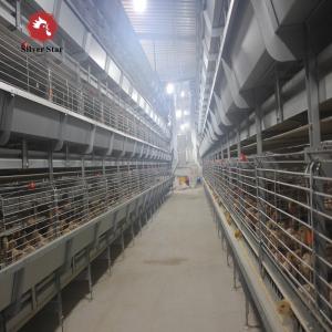 SGS Automatic Broiler Chicken Cage ISO9001 Q235A Hot Dipped Galvanized