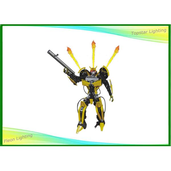 Customized Special Effect Equipment Smart Bumblebee Robot Characters for