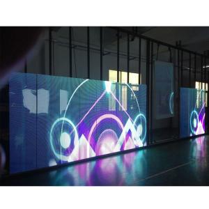 Glass Indoor Transparent Flexible LED Display Practical For Advertising