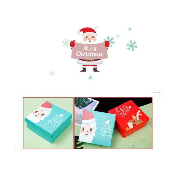 Economic Wholesale Customized Printing Paperboard China Christmas gift box with lid
