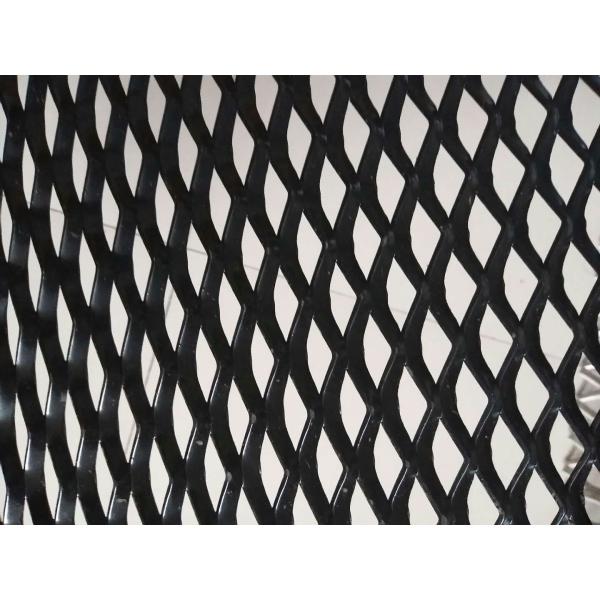 4x6 Black Expanding Wire Mesh Metal Powder Coated Anti Corrosion