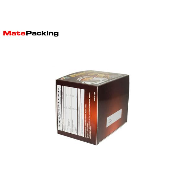 Buy Luxury Cardboard Custom Design Packaging Boxes , Folding Small Packing Boxes For Coffee Package at wholesale prices