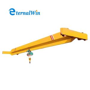 Customized Speed Single Girder Electric Overhead Crane With Pendent Control