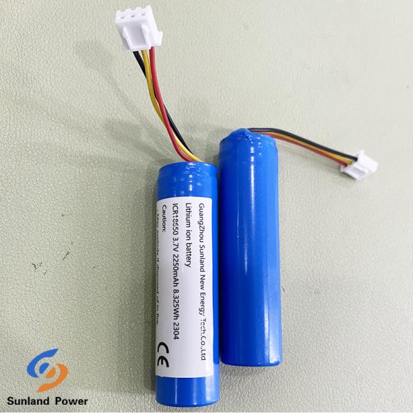 ICR18650 2250mAh 3.7V Lithium Ion Cylindrical Battery For Pasture Coverage Meter