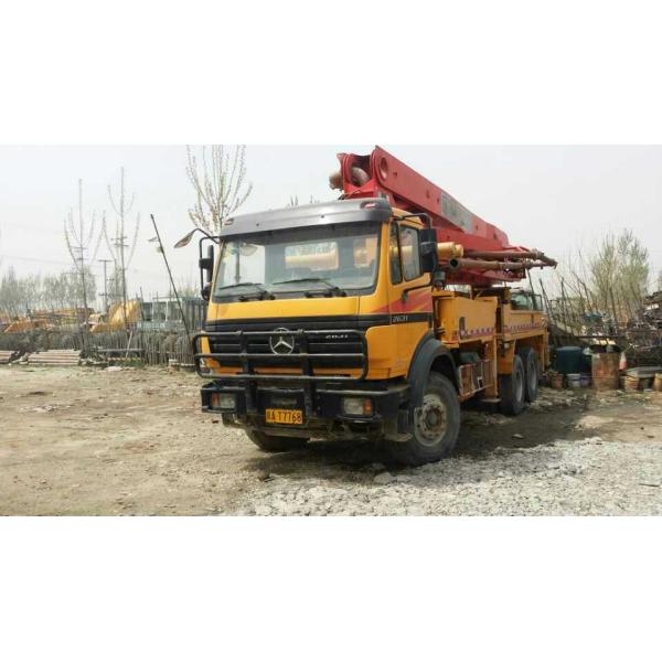 Buy 2000 36M CONCRETE PUMPS putzmeister 45M Concrete Pumps BENZ truck at wholesale prices
