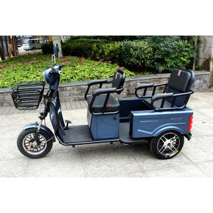 2 Passengers 60V 20Ah 3 Wheel Sit Down Scooter