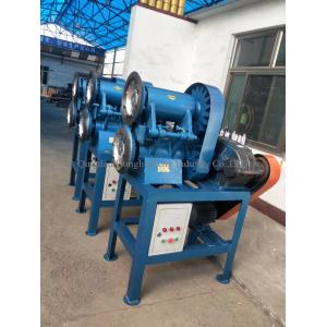 Automatic Waste Tire Strip Cutter Machine 5.5kw 1000kg/h