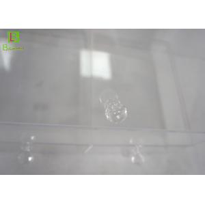 Clear Acrylic POS Display Stands Transparent , Acrylic Display Boxes Two
