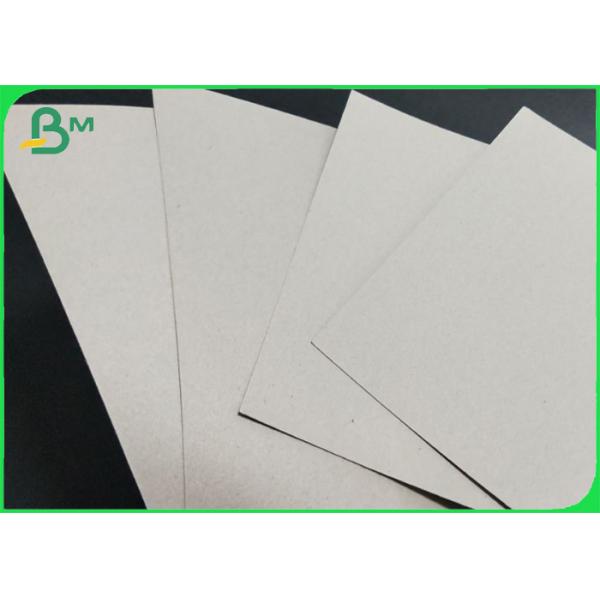 Uncoated Folding Thin Chipboard Paper Sheets Double Side Grey 250g - 700g