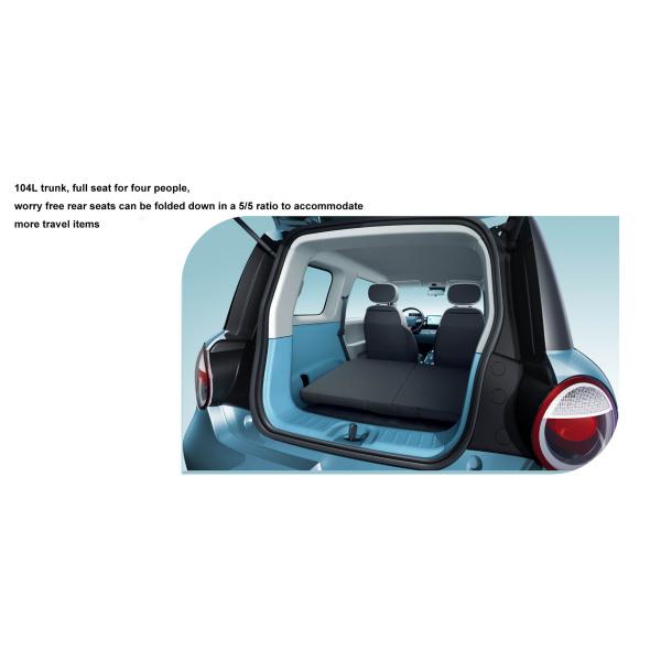 Electric Car 4-seat 2023 LUMINS 17.65kWh Battery Slow Charge 7.5h 4 Wheel High Speed Length * width * height 3270*1700*1545