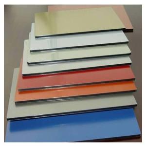 PVDF Color Coated 1100 Aluminium Alloy Plate Custom Size For Ceiling / Roofing