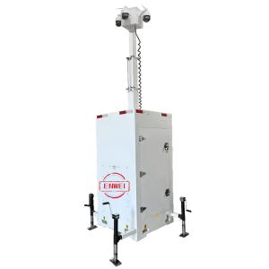 Compact Rapid Deployment Mobile Surveillance Unit Mobile Surveillance Tower