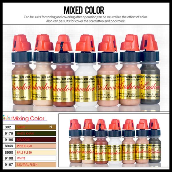 Buy Custom Permanent Makeup Ink Pigment With Client Private Logo at wholesale prices