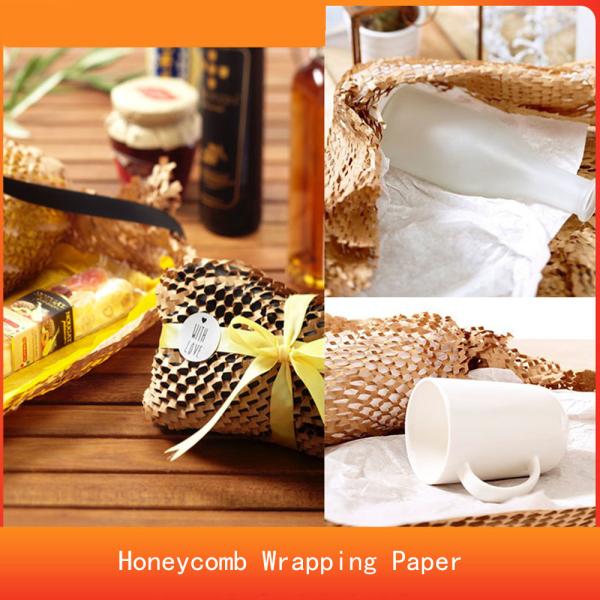 Buy Recyclable Shockproof Honeycomb Packing Paper Cushion Packaging at wholesale prices