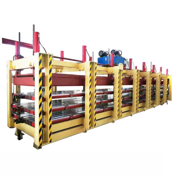 Buy 60T Fire resistance PU Sandwich Panel Line Discontinuous at wholesale prices
